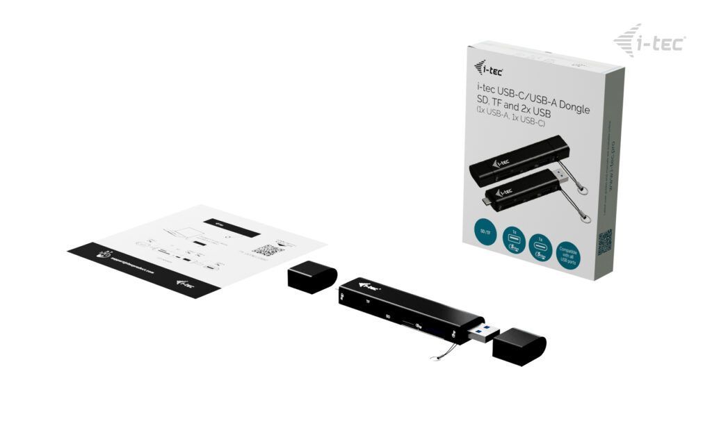 I-TEC CADONGLEUSBSD Card Reader Black