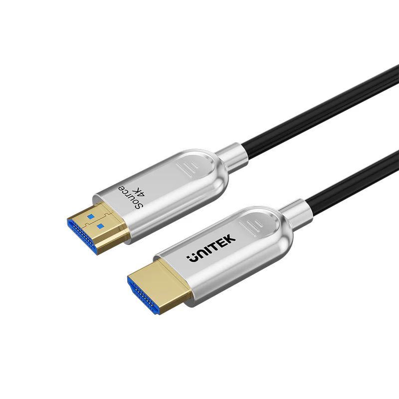 Unitek Fiber Optic 4K HDMI Cable 20m Space Grey Unitek Fiber Optic 4K HDMI Cable 20m Space Grey