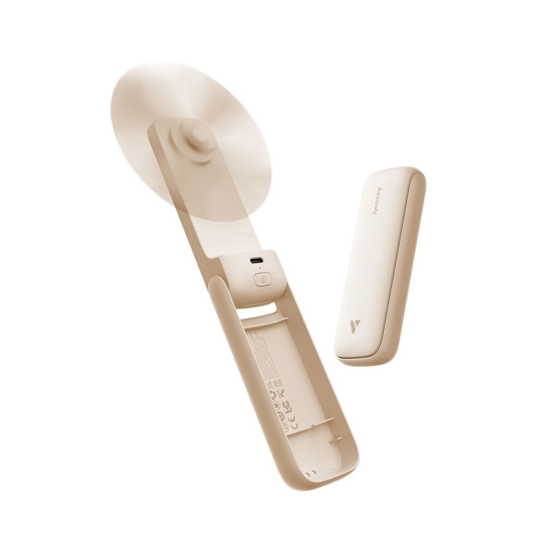 Aecooly Pocket 01 Portable Handheld Fan Beige Aecooly Pocket 01 Portable Handheld Fan Beige
