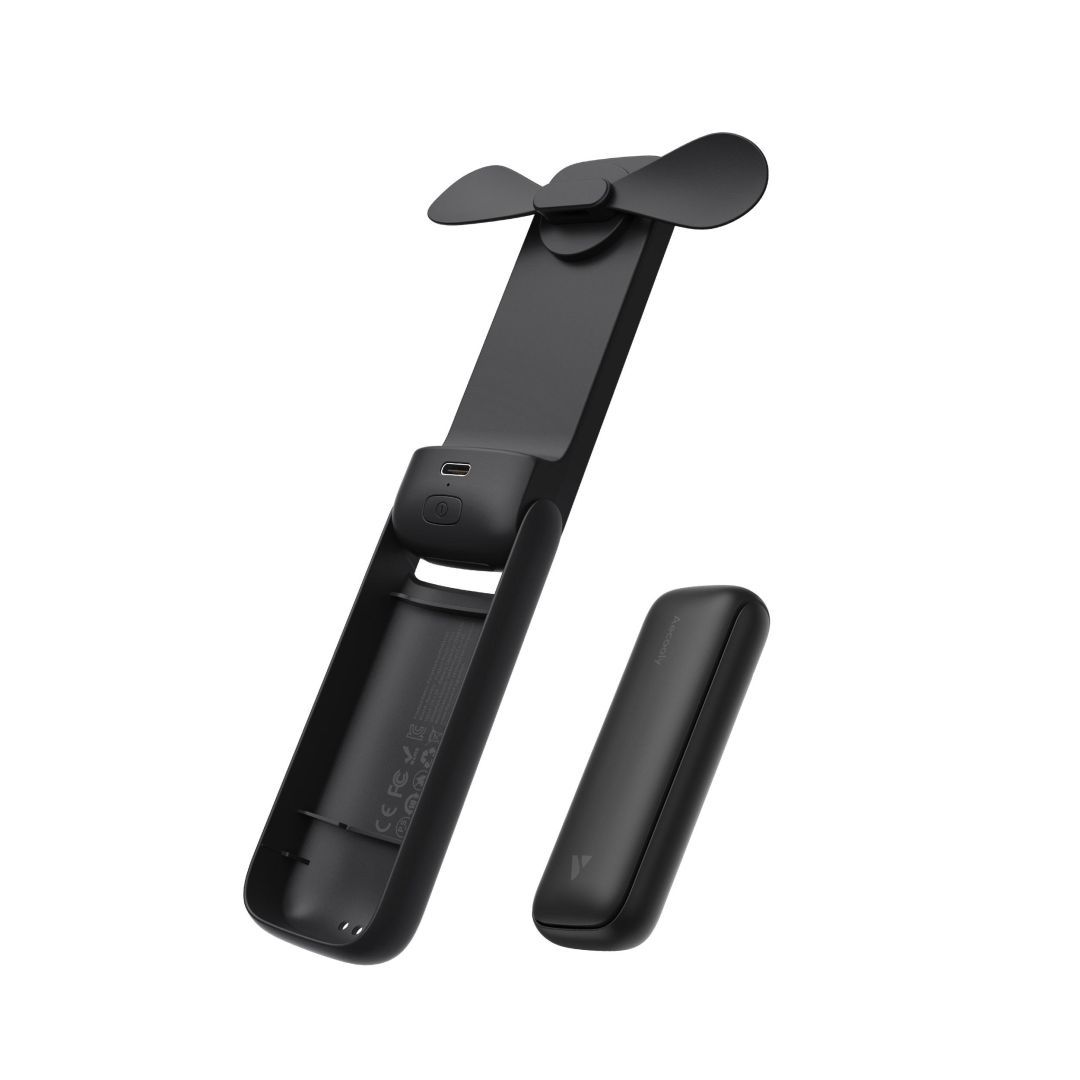 Aecooly Pocket 01 Portable Handheld Fan Black Aecooly Pocket 01 Portable Handheld Fan Black