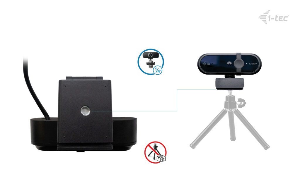 I-TEC Solomon 100 Webkamera Black