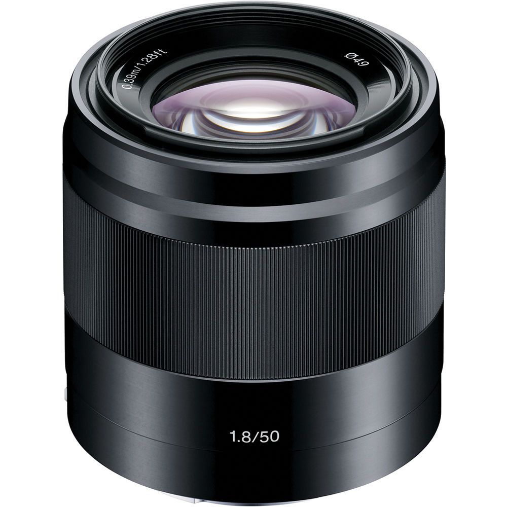 Sony SEL-50F18 Black objektív