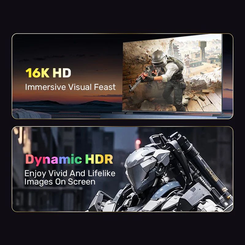 Unitek DisplayPort 2.1 Gaming 8K 120Hz Cable 3m Black Unitek DisplayPort 2.1 Gaming 8K 120Hz Cable 3m Black