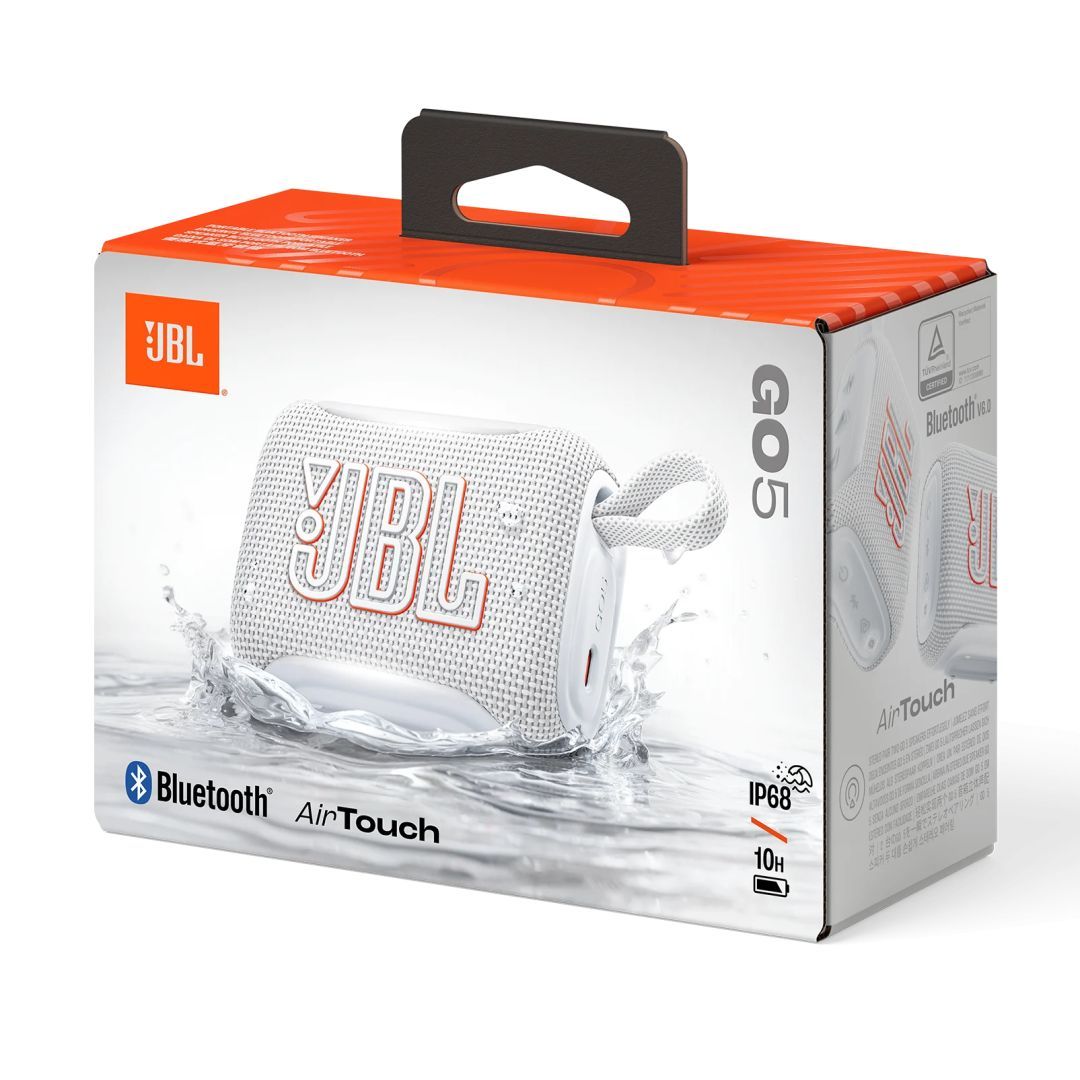 JBL Go 5 Bluetooth Speaker White JBL Go 5 Bluetooth Speaker White