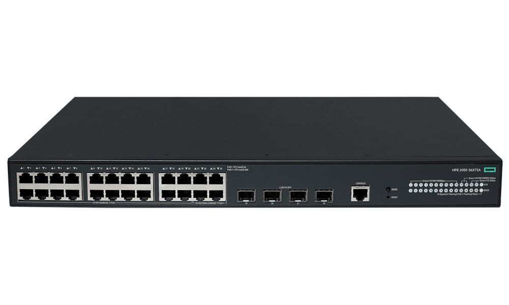 HP CW 2050 24p 10/100/1000BT PoE+ 4p SFP 1G/2.5G 420W Switch HP CW 2050 24p 10/100/1000BT PoE+ 4p SFP 1G/2.5G 420W Switch
