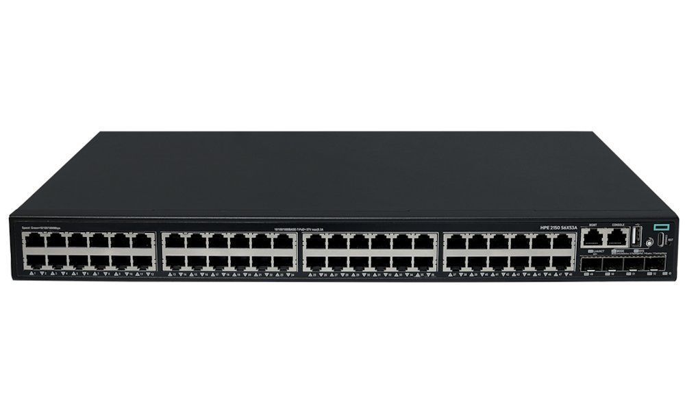 HP CW 2150 48p 10M/100M/1G PoE+ 4p SFP+ 1G/10G 390W Switch HP CW 2150 48p 10M/100M/1G PoE+ 4p SFP+ 1G/10G 390W Switch