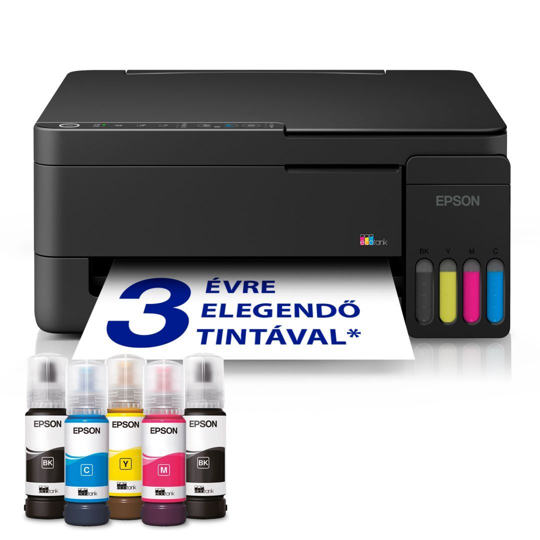 Epson EcoTank L3351W Wireless Tintasugaras Nyomtató/Másoló/Scanner