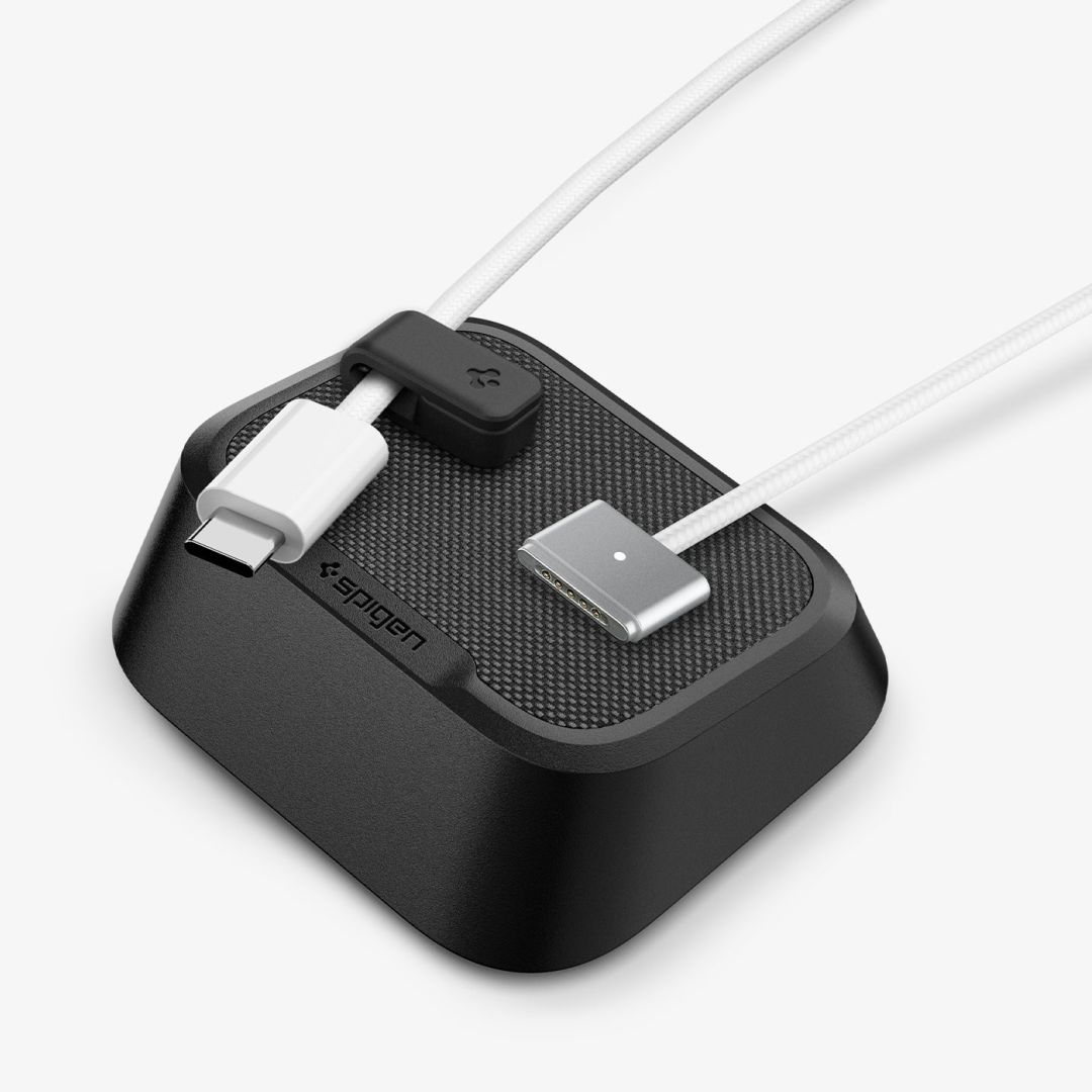 Spigen Magnetic Cable Holder Black