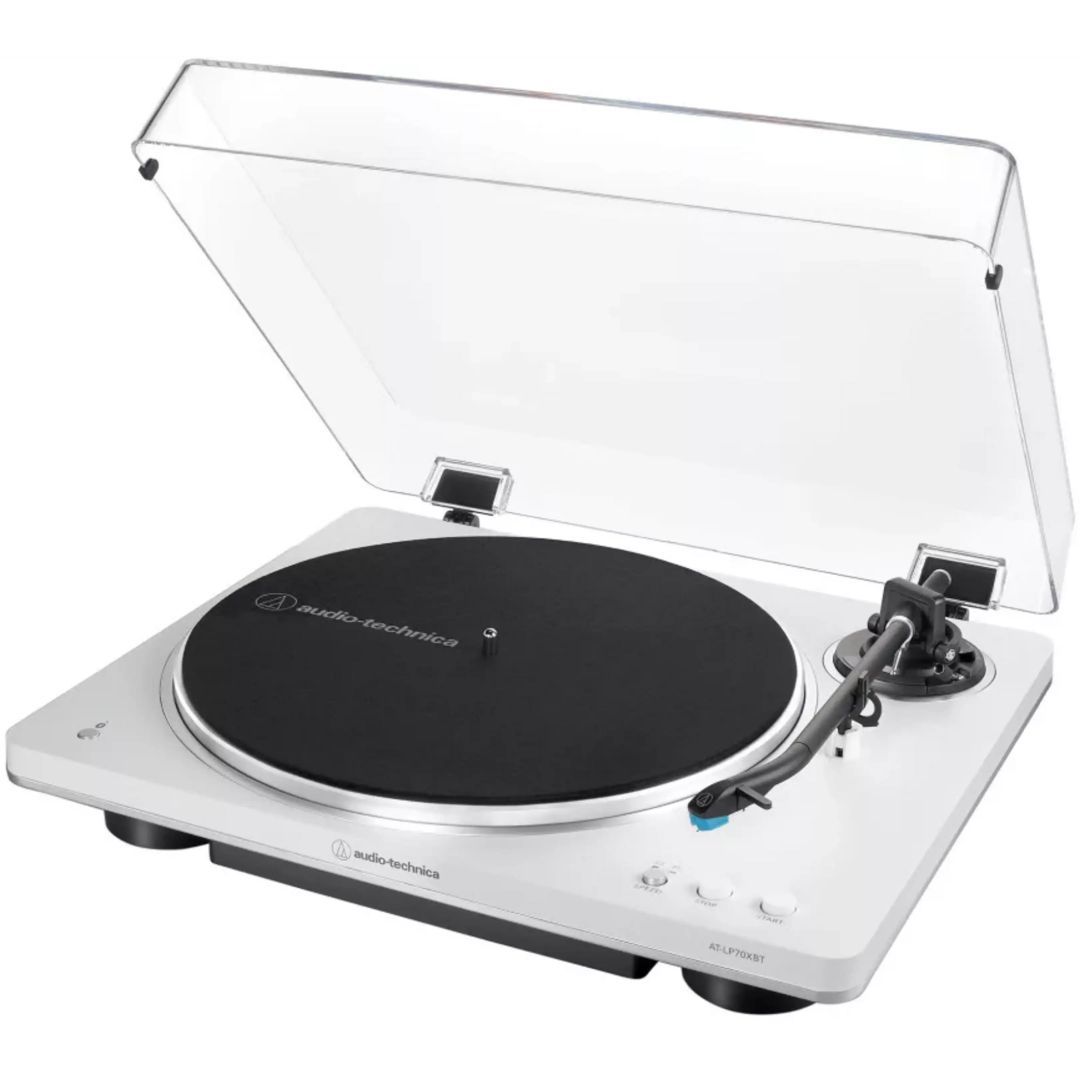Audio-technica AT-LP70XBT White/Silver