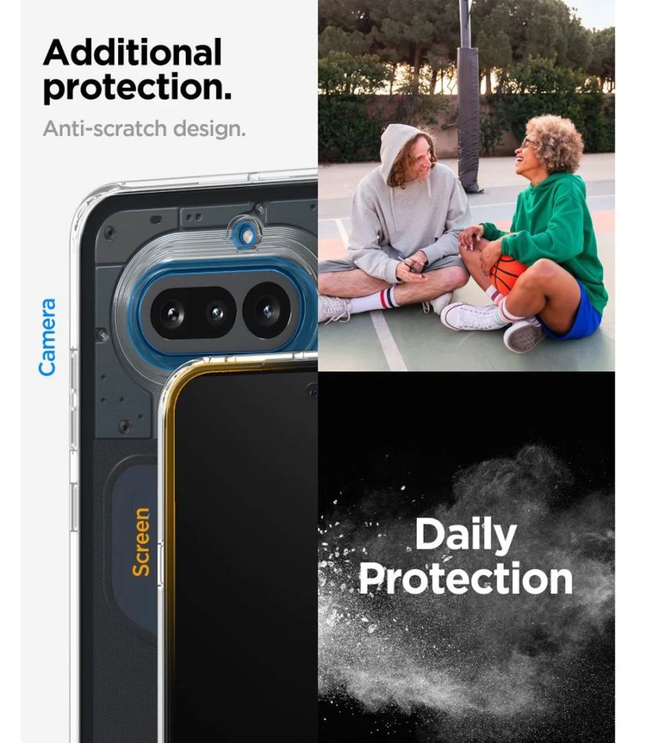 Spigen Ultra Hybrid case for Nothing Phone (4a) Crystal Clear Spigen Ultra Hybrid case for Nothing Phone (4a) Crystal Clear