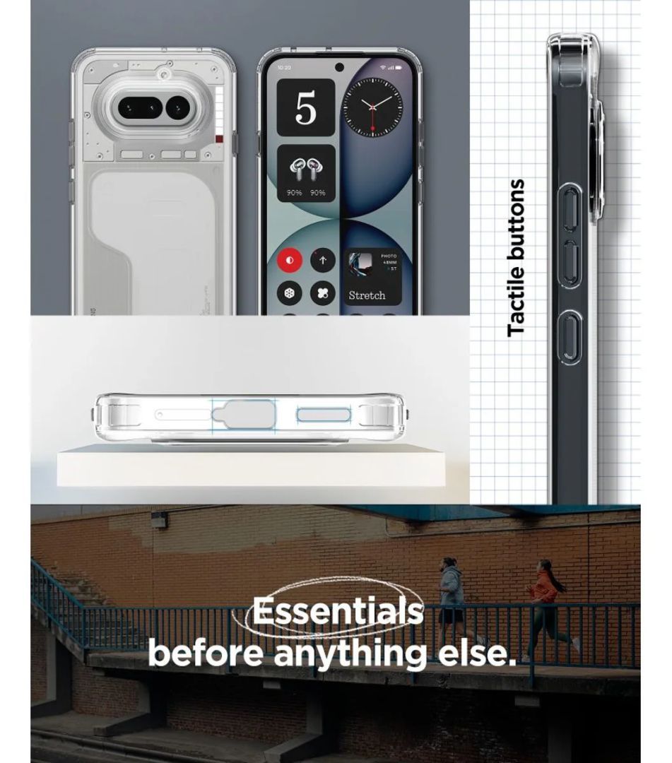 Spigen Ultra Hybrid case for Nothing Phone (4a) Crystal Clear Spigen Ultra Hybrid case for Nothing Phone (4a) Crystal Clear