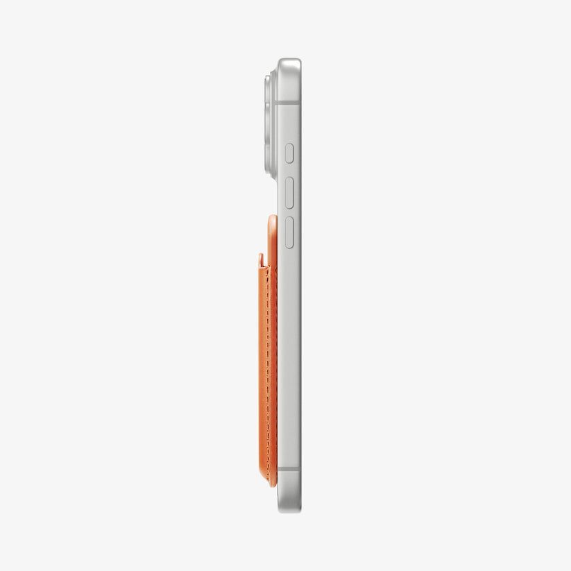Spigen Valentinus MagSafe Wallet 3 Card Metallic Orange Spigen Valentinus MagSafe Wallet 3 Card Metallic Orange