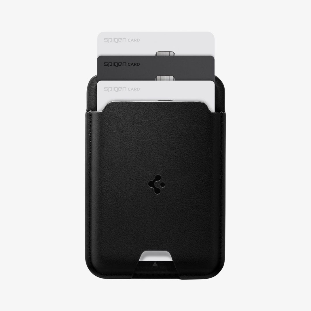 Spigen Valentinus Wallet Magsafe 3 card Black Spigen Valentinus Wallet Magsafe 3 card Black