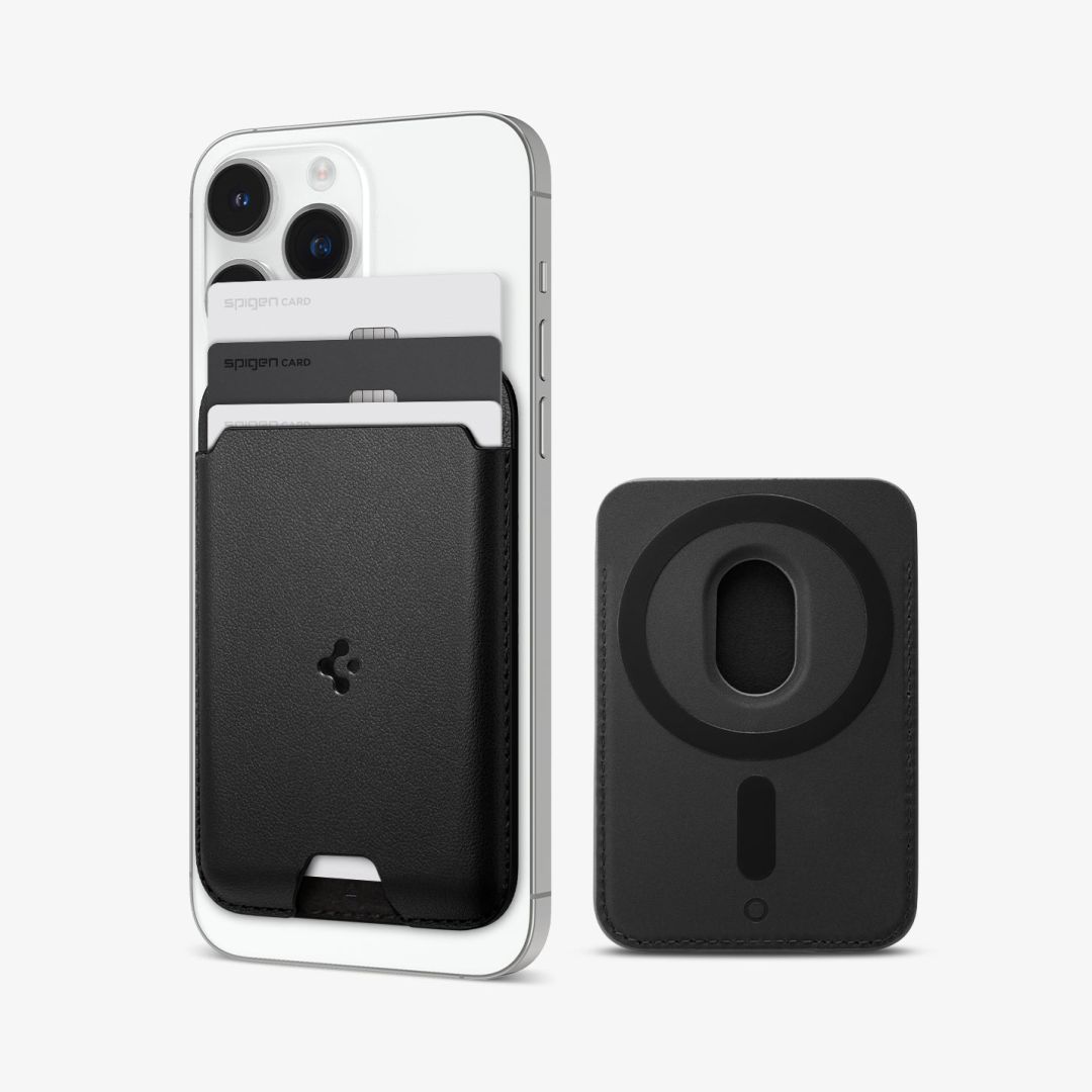 Spigen Valentinus Wallet Magsafe 3 card Black Spigen Valentinus Wallet Magsafe 3 card Black