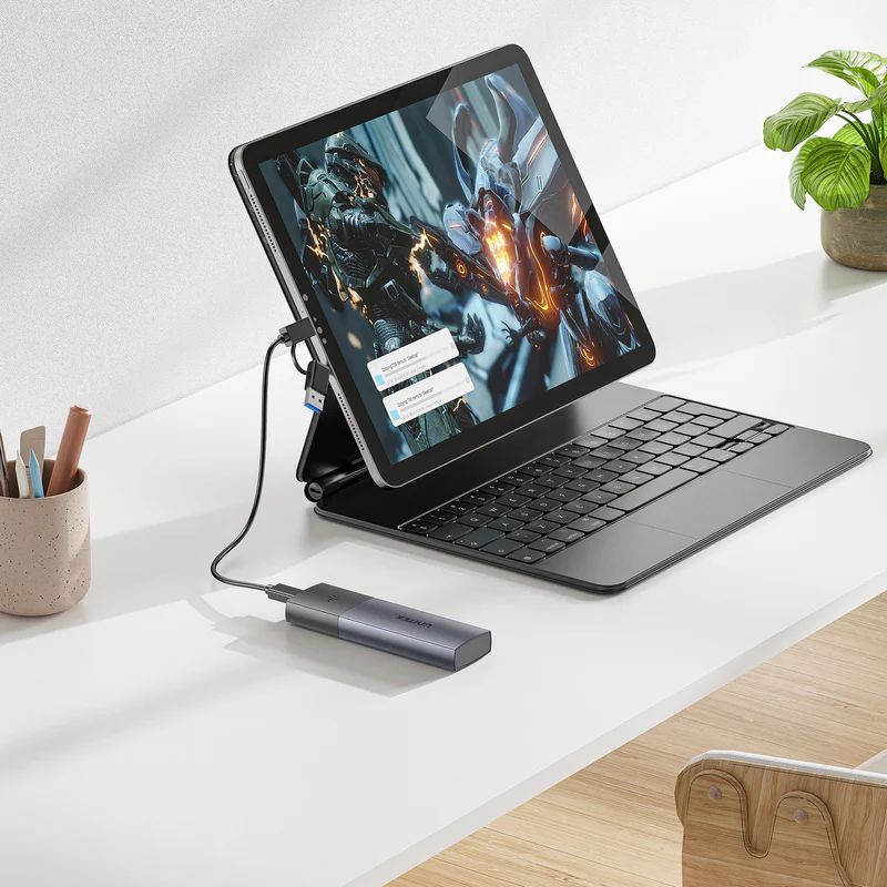 Unitek SolidForce Smart Anti-loss M.2 SSD Enclosure Space Grey Unitek SolidForce Smart Anti-loss M.2 SSD Enclosure Space Grey