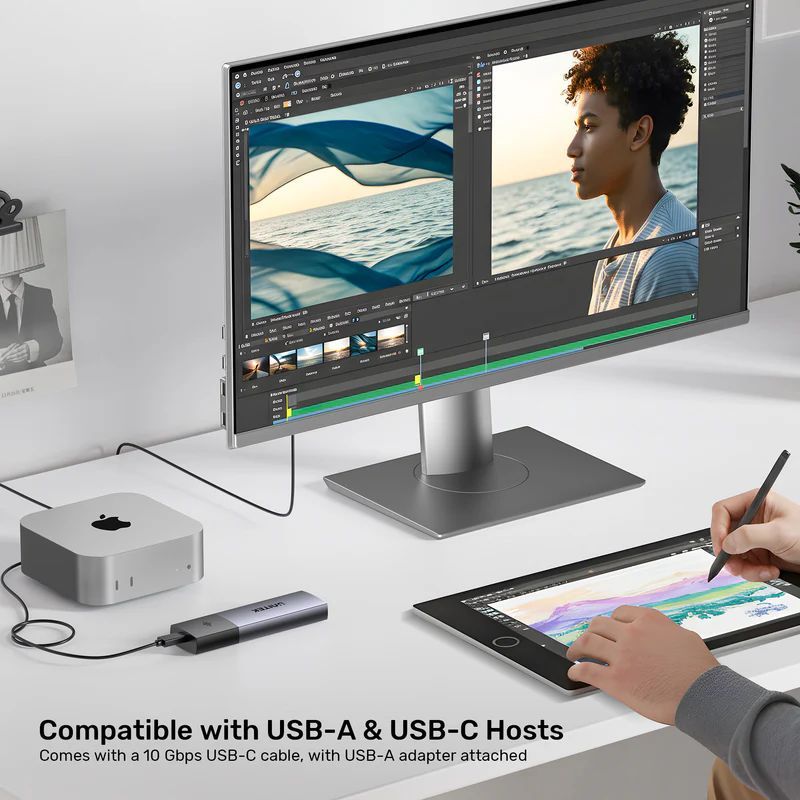 Unitek SolidForce Smart Anti-loss M.2 SSD Enclosure Space Grey Unitek SolidForce Smart Anti-loss M.2 SSD Enclosure Space Grey