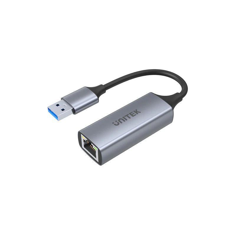 Unitek USB 3.0 to Gigabit Ethernet Adapter Space Grey Unitek USB 3.0 to Gigabit Ethernet Adapter Space Grey