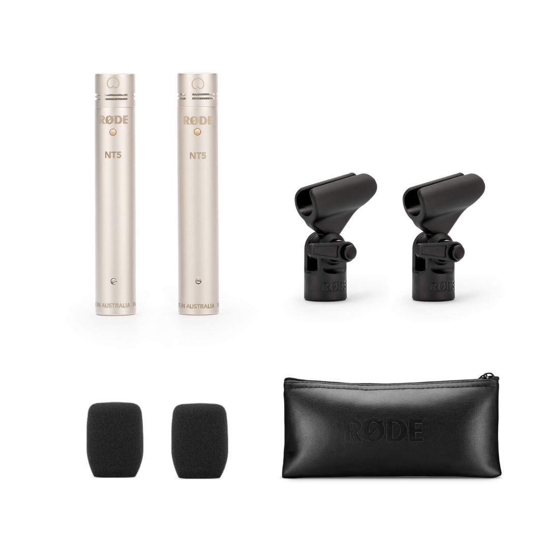Rode NT5-MP Premium Small Diaphragm Condenser Microphones Silver Rode NT5-MP Premium Small Diaphragm Condenser Microphones Silver