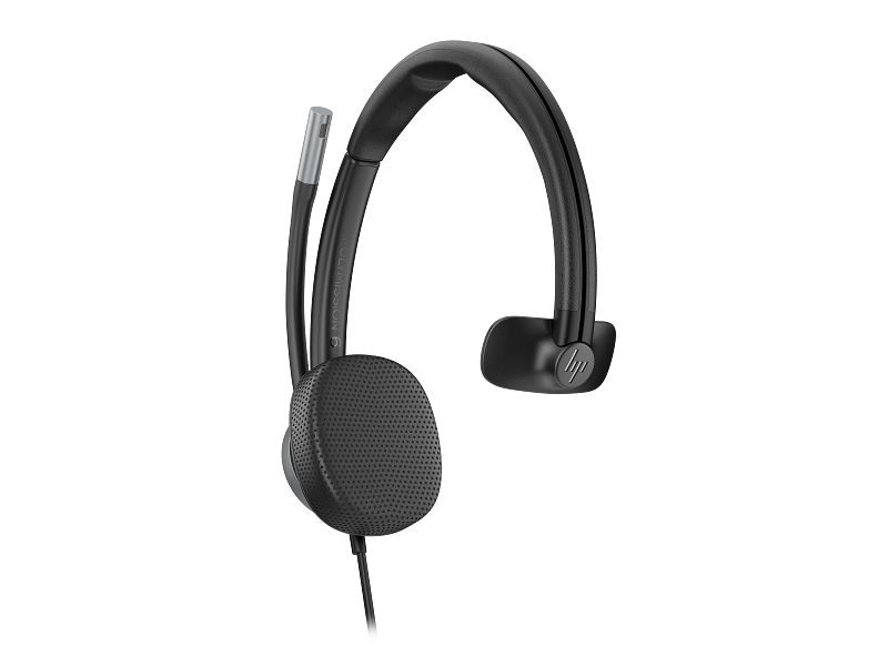 HP Poly Mission 615 Monaural USB Wired Headset Black
