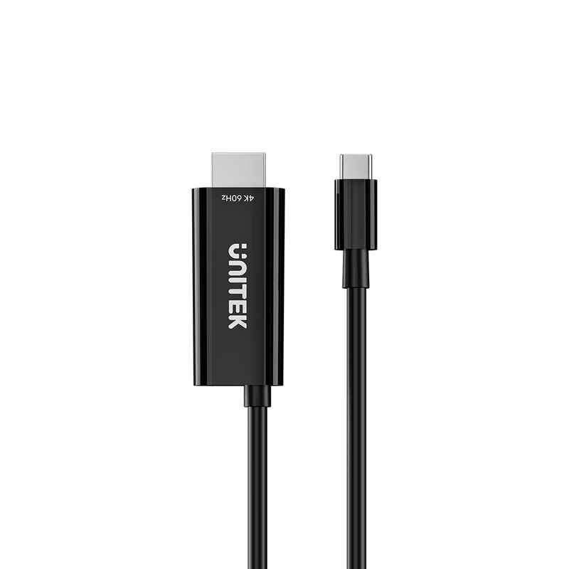 Unitek USB-C to HDMI 4K 60Hz Cable with PD 100W 2m Black Unitek USB-C to HDMI 4K 60Hz Cable with PD 100W 2m Black