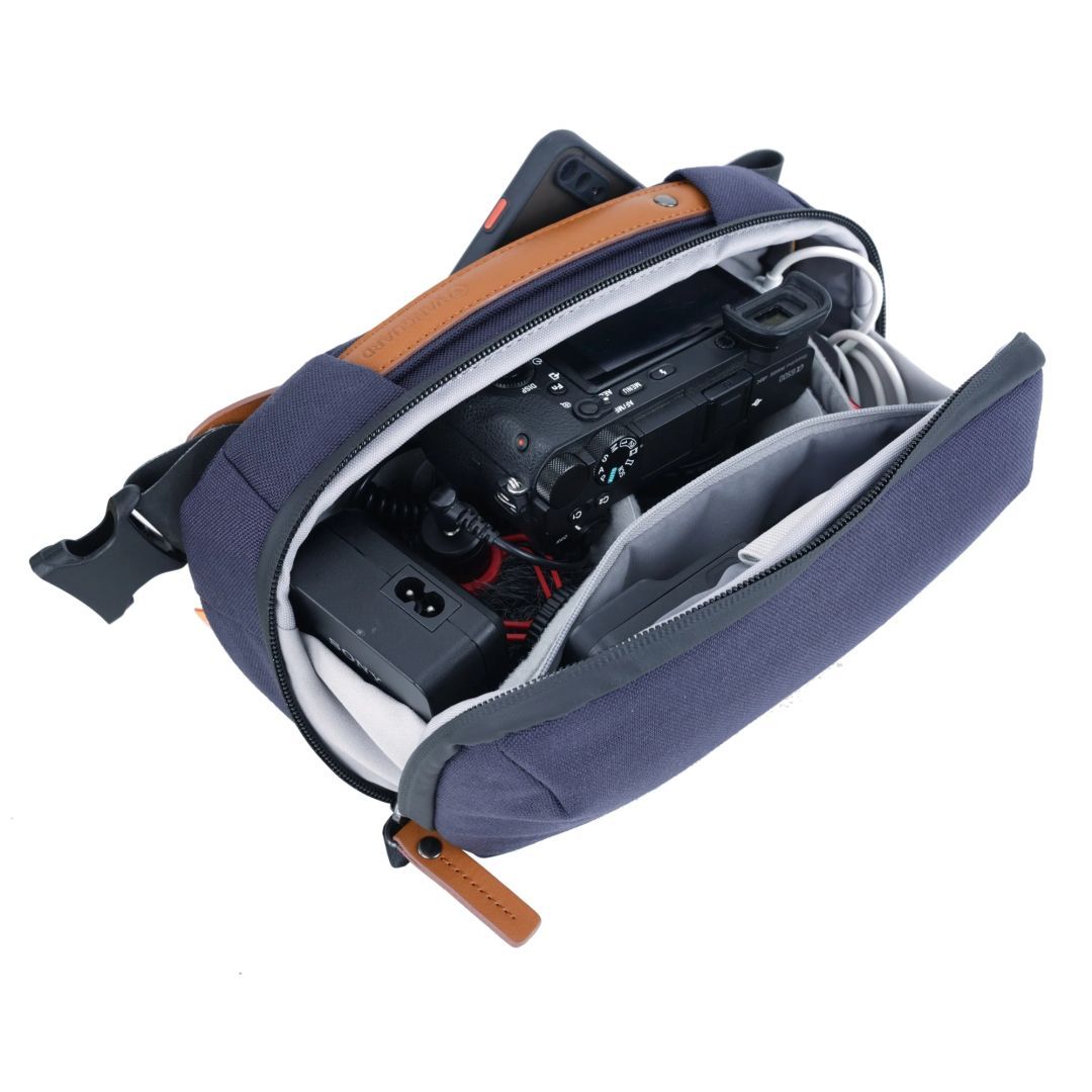 Vanguard VEO City CB24 NV Crossbody Camera Bag - Navy Blue