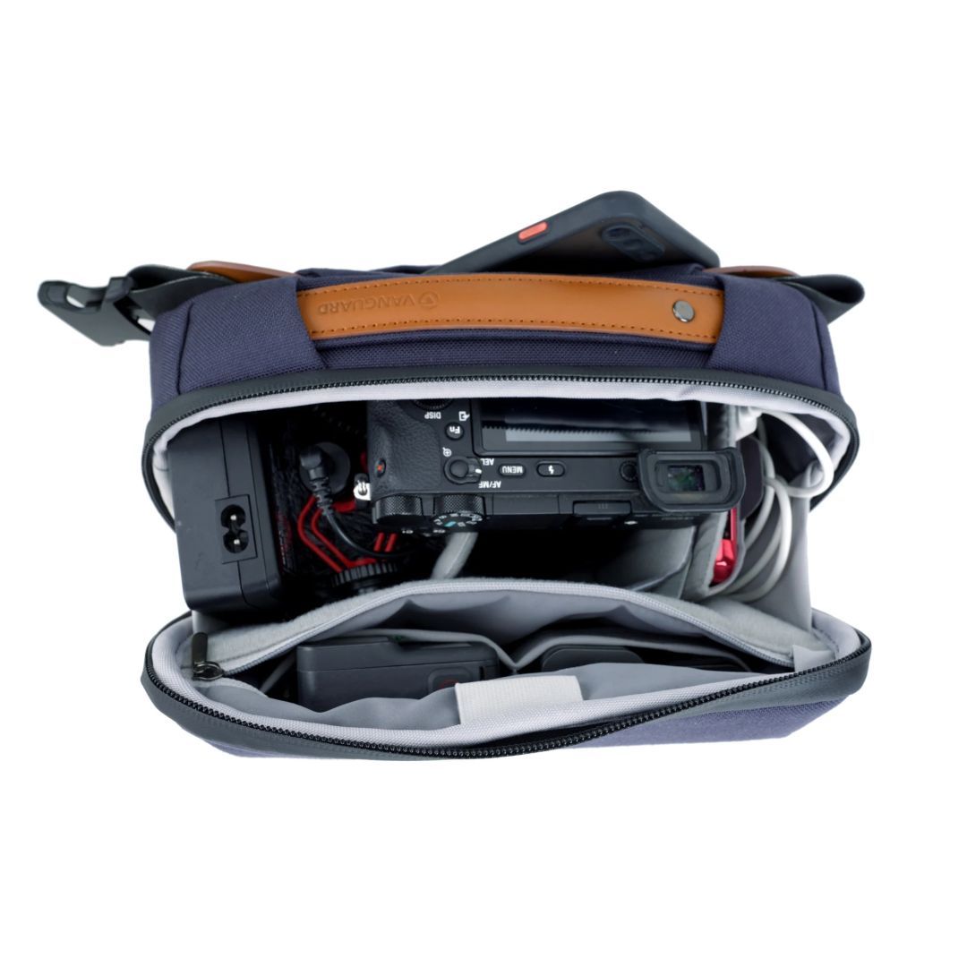 Vanguard VEO City CB24 NV Crossbody Camera Bag - Navy Blue
