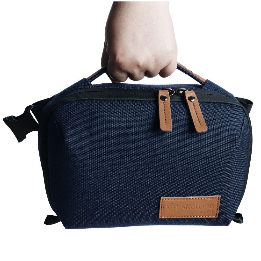 Vanguard VEO City CB24 NV Crossbody Camera Bag - Navy Blue