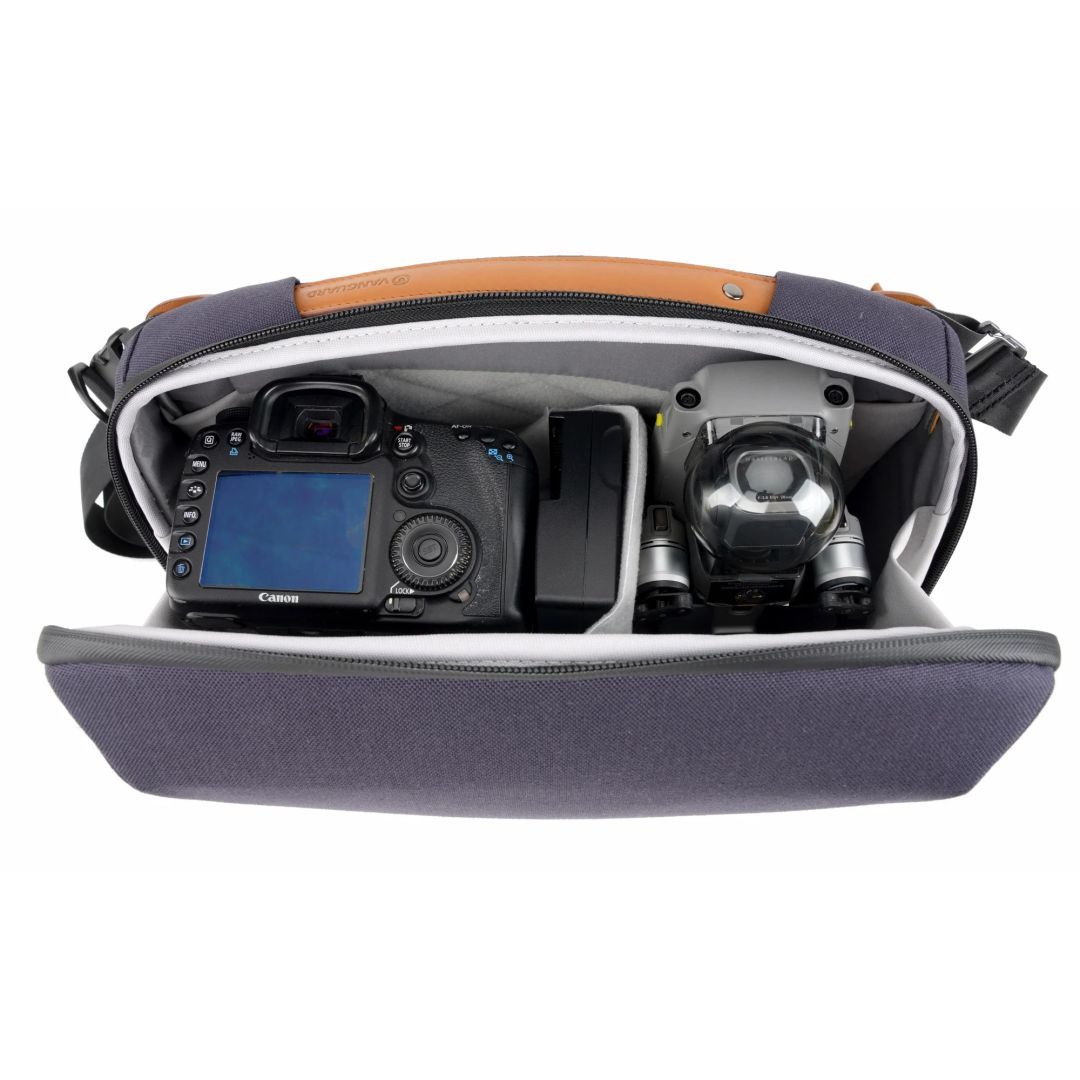 Vanguard VEO City CB34 NV Crossbody Camera Bag - Navy Blue