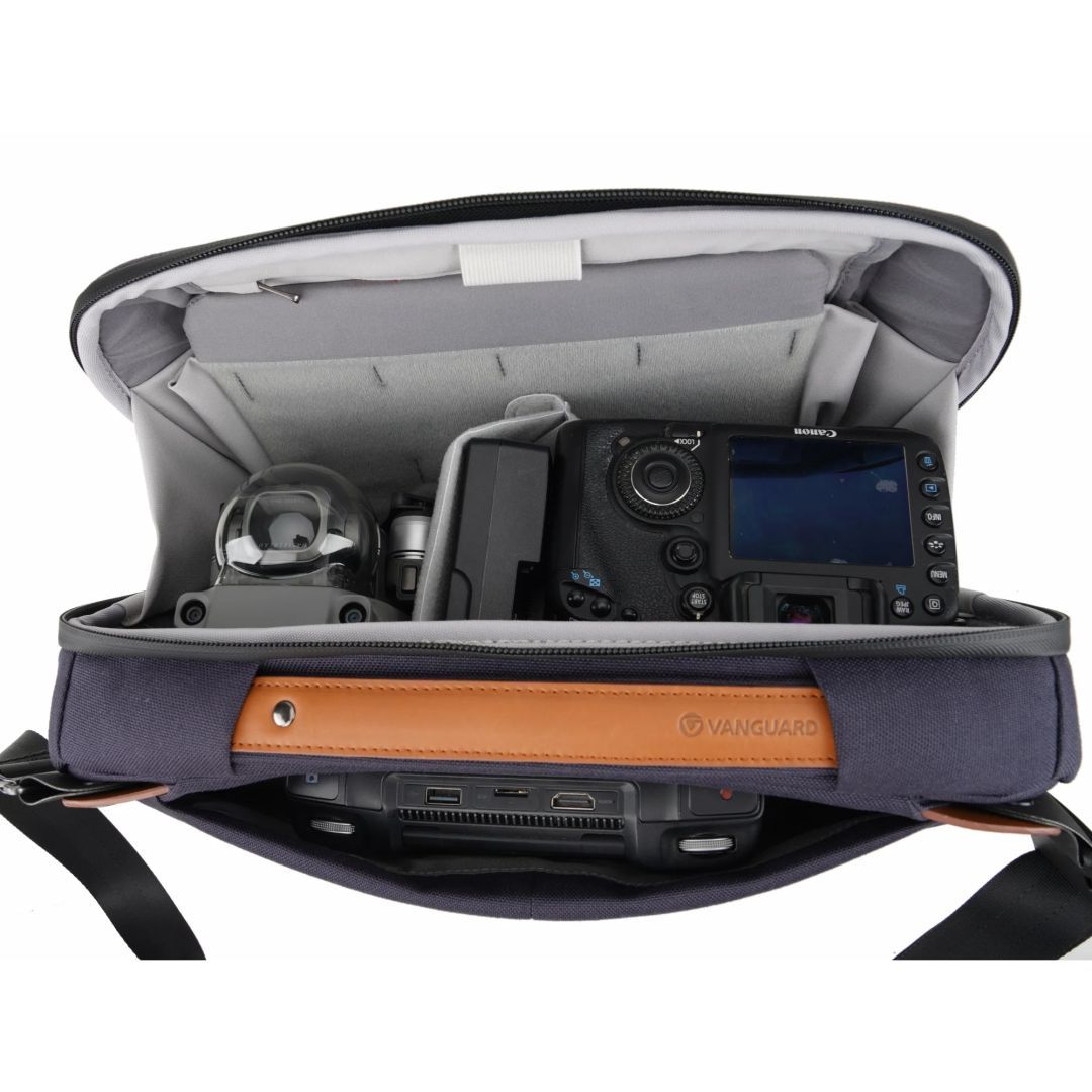 Vanguard VEO City CB34 NV Crossbody Camera Bag - Navy Blue