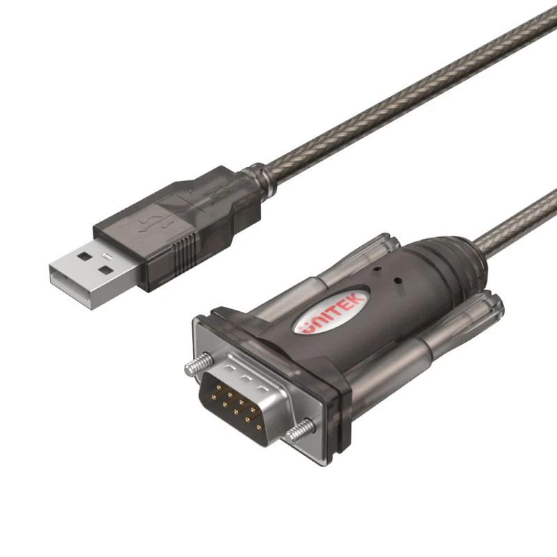 Unitek USB to Serial RS232 Cable 1,5m Transparent Unitek USB to Serial RS232 Cable 1,5m Transparent