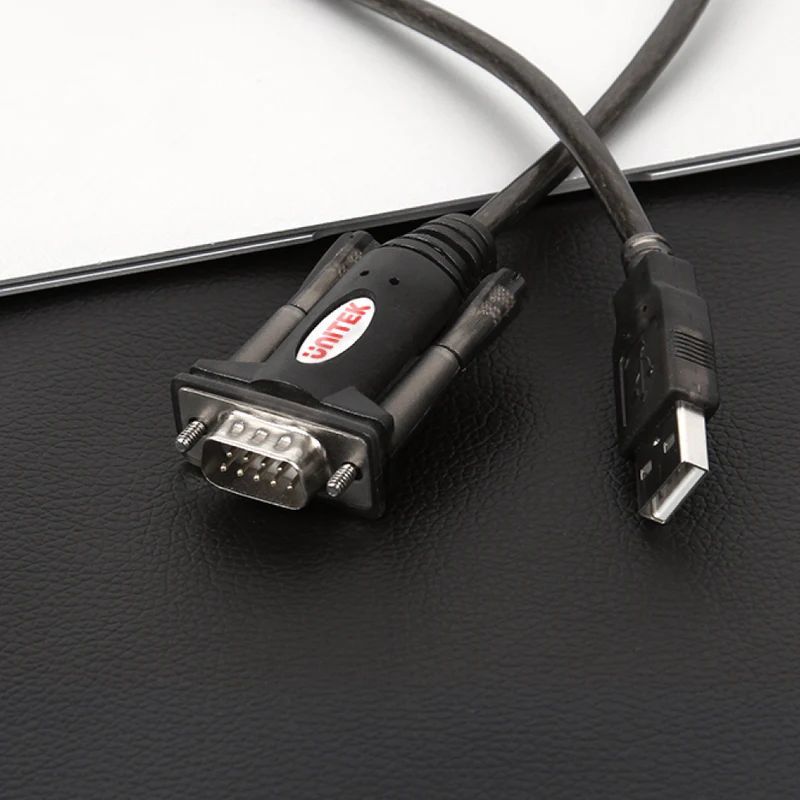 Unitek USB to Serial RS232 Cable 1,5m Transparent Unitek USB to Serial RS232 Cable 1,5m Transparent