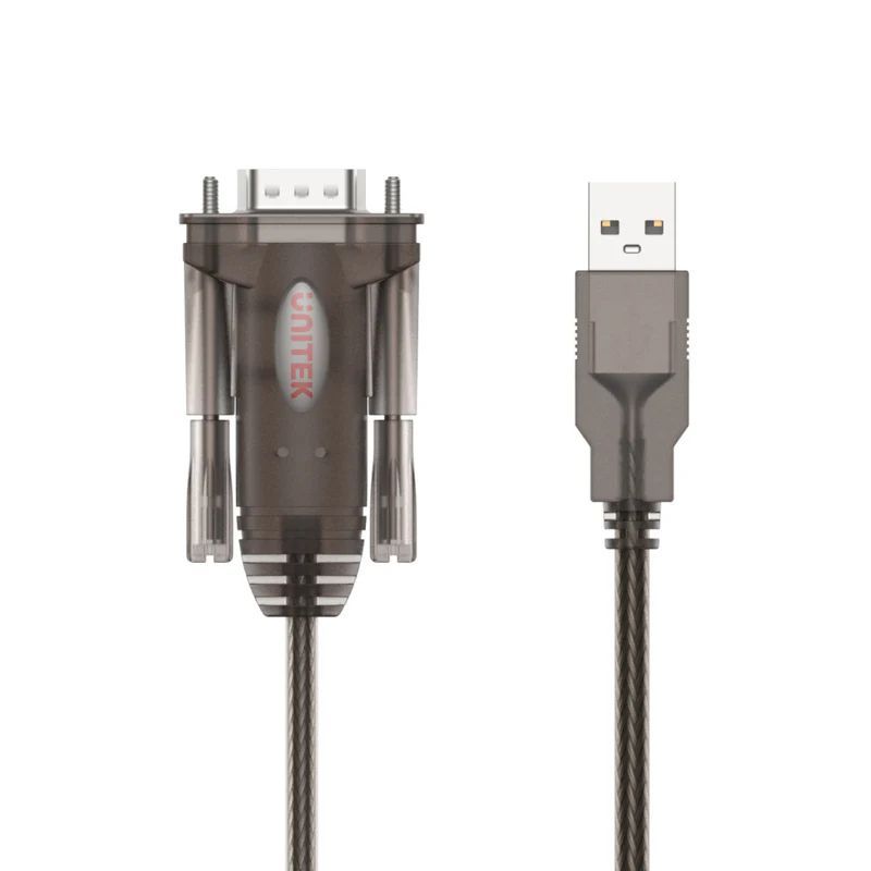 Unitek USB to Serial RS232 Cable 1,5m Transparent Unitek USB to Serial RS232 Cable 1,5m Transparent
