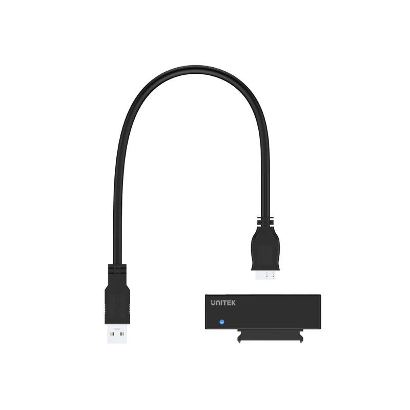 Unitek USB 3.0 to SATA III Adapter Black Unitek USB 3.0 to SATA III Adapter Black