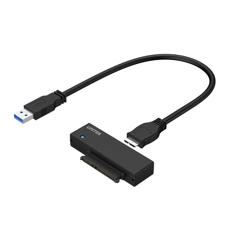 Unitek USB 3.0 to SATA III Adapter Black Unitek USB 3.0 to SATA III Adapter Black