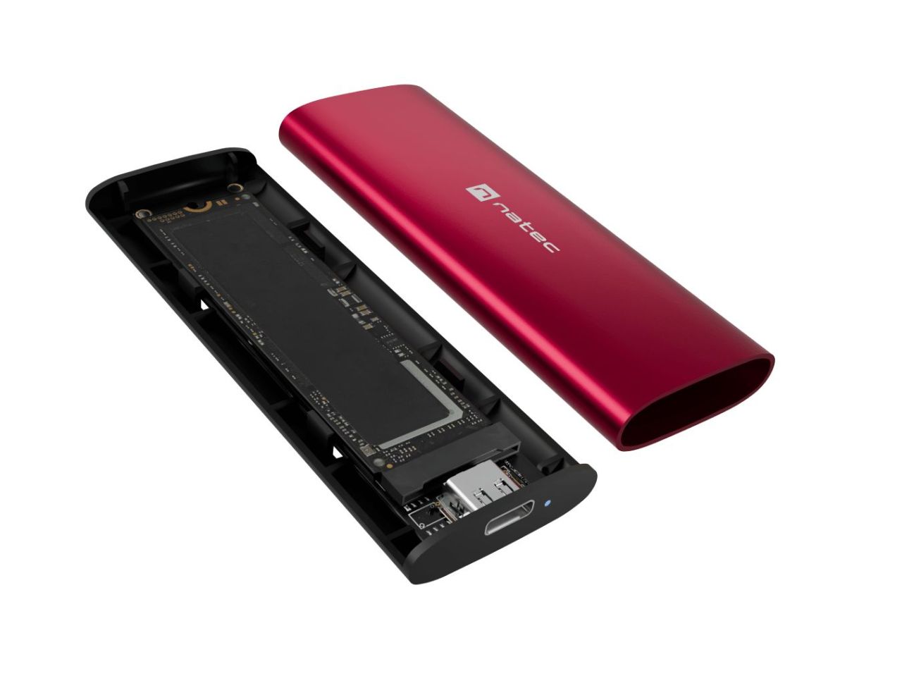 natec Rhino M.2 NVMe Lite Red
