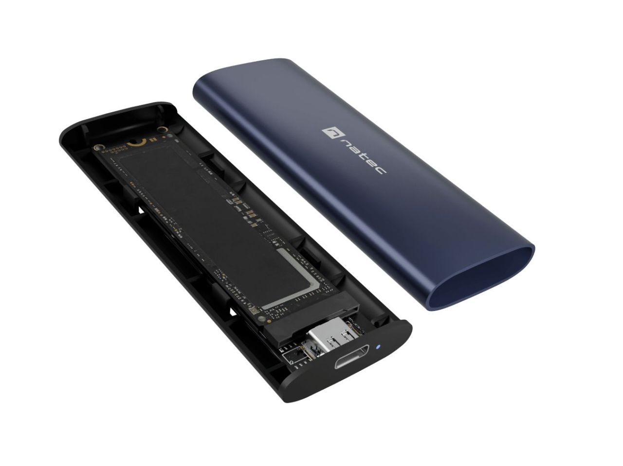 natec Rhino M.2 NVMe Lite Navy Blue