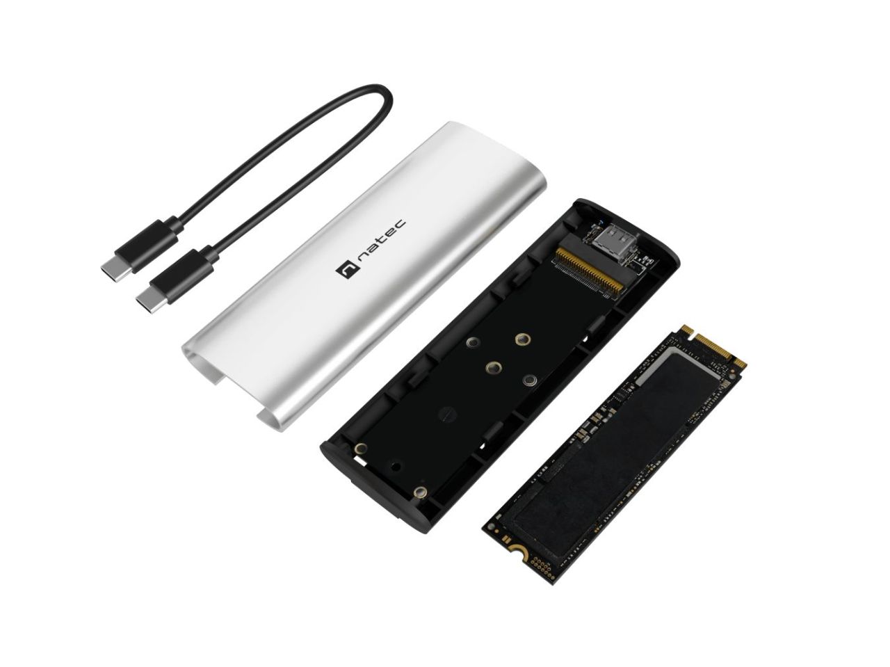 natec Rhino M.2 NVMe Lite Silver