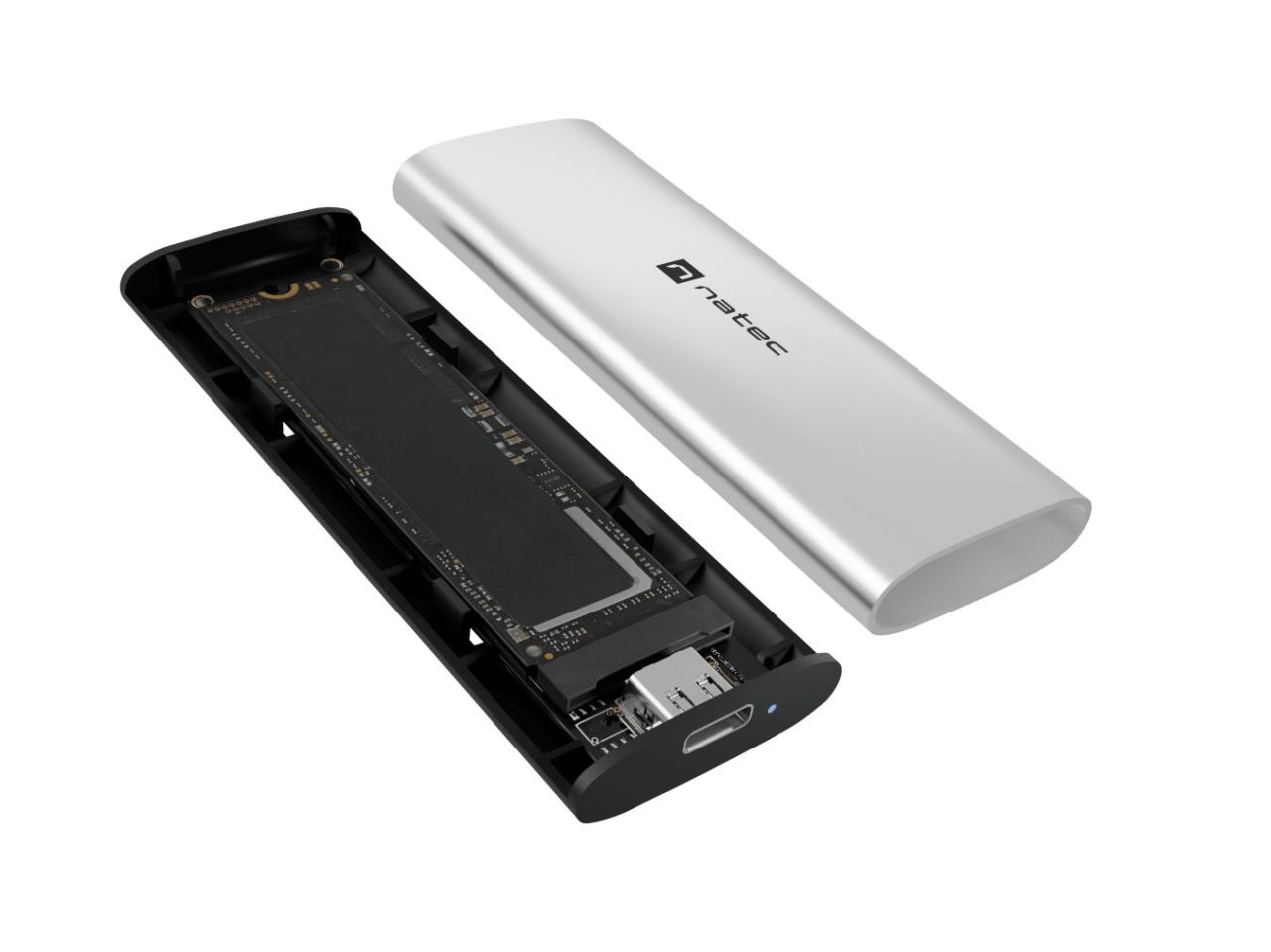 natec Rhino M.2 NVMe Lite Silver
