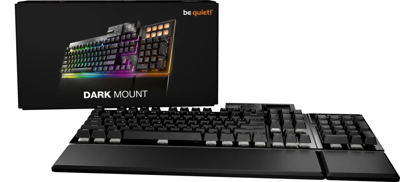 Be quiet! Dark Mount Silent Linear Keyboard Black UK