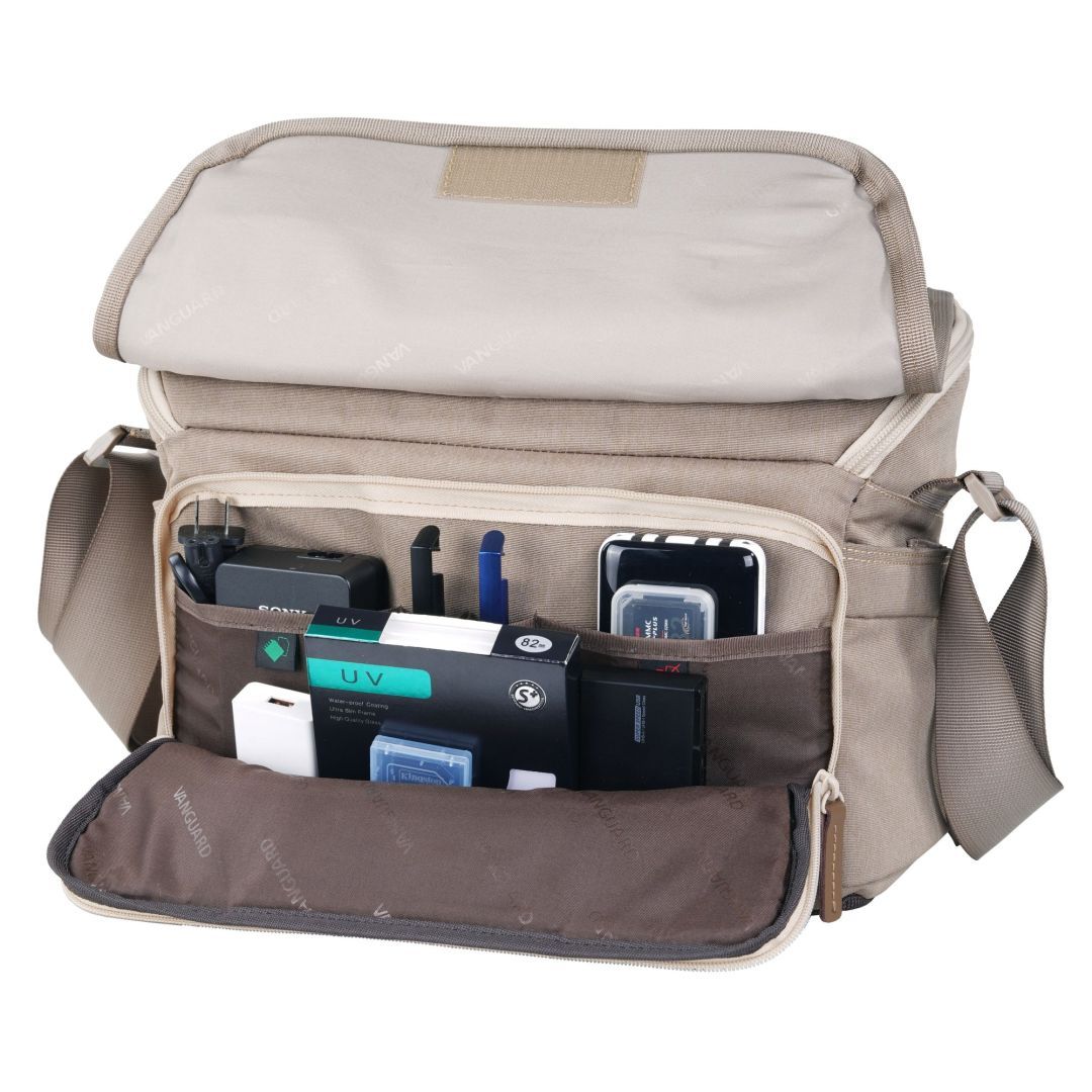 Vanguard Veo range 32M BG 10 Litre Shoulder Bag - Stone Brown Vanguard Veo range 32M BG 10 Litre Shoulder Bag - Stone Brown
