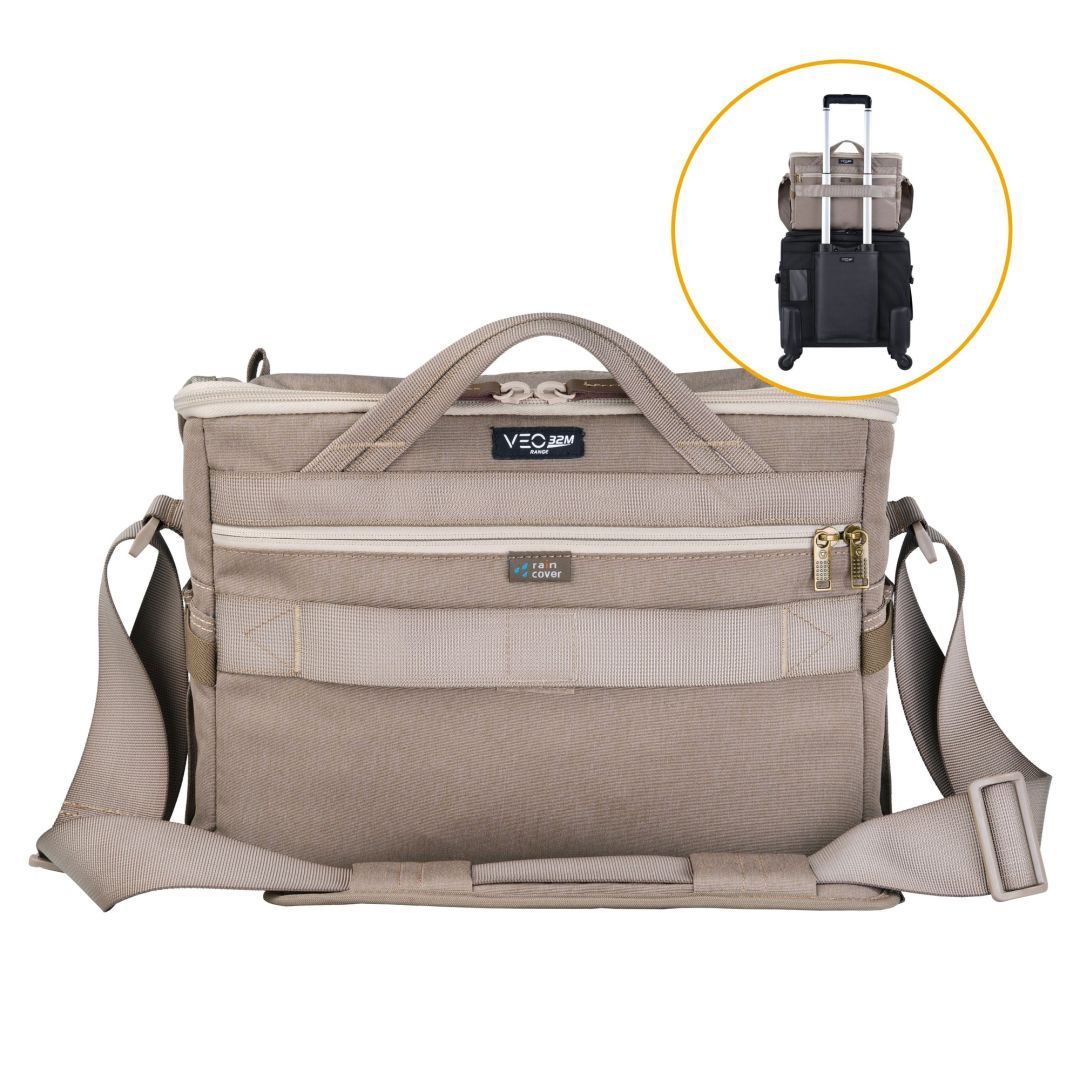 Vanguard Veo range 32M BG 10 Litre Shoulder Bag - Stone Brown Vanguard Veo range 32M BG 10 Litre Shoulder Bag - Stone Brown