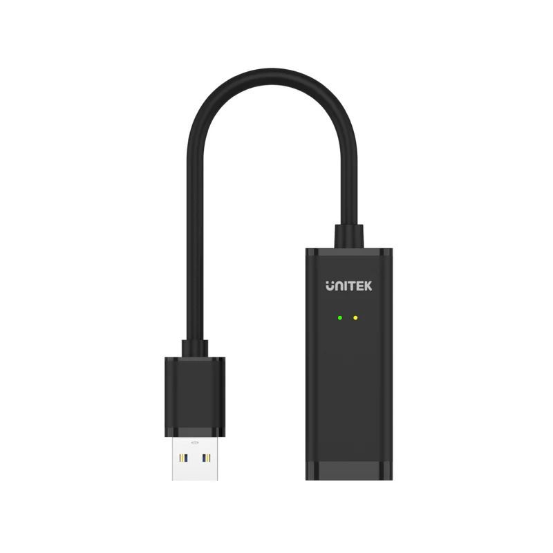 Unitek USB 2.0 to Ethernet Adapter Black Unitek USB 2.0 to Ethernet Adapter Black