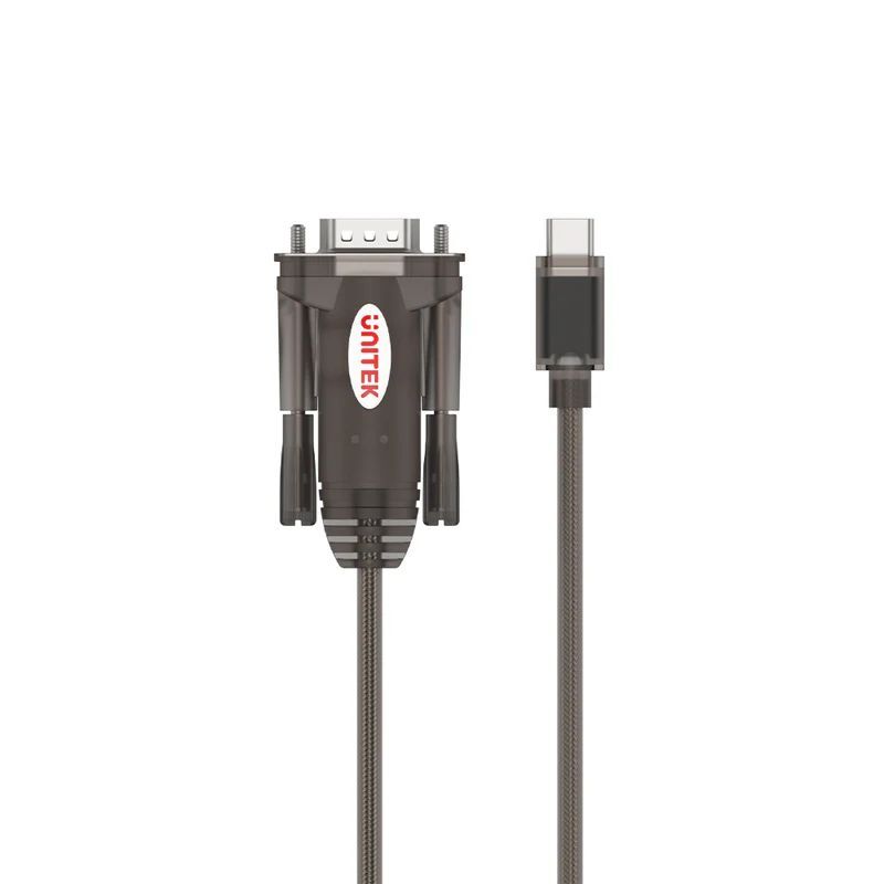 Unitek USB-C to Serial RS232 Cable 1,5m Transparent Unitek USB-C to Serial RS232 Cable 1,5m Transparent