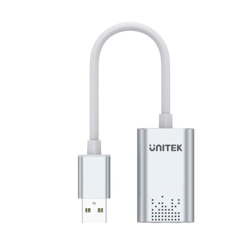 Unitek Y-247A 2.0 USB Hangkártya Silver Unitek Y-247A 2.0 USB Hangkártya Silver