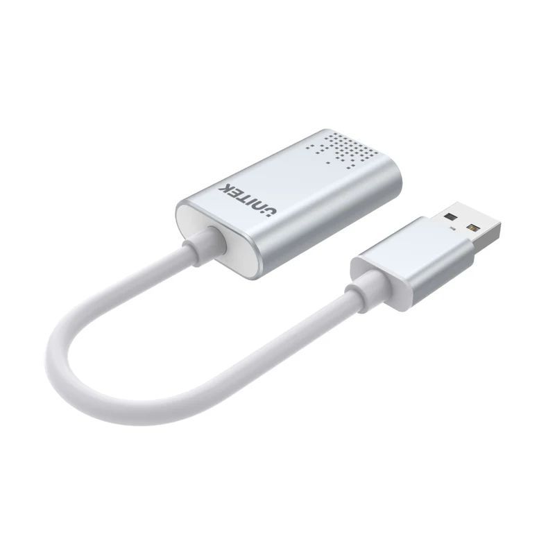Unitek Y-247A 2.0 USB Hangkártya Silver Unitek Y-247A 2.0 USB Hangkártya Silver