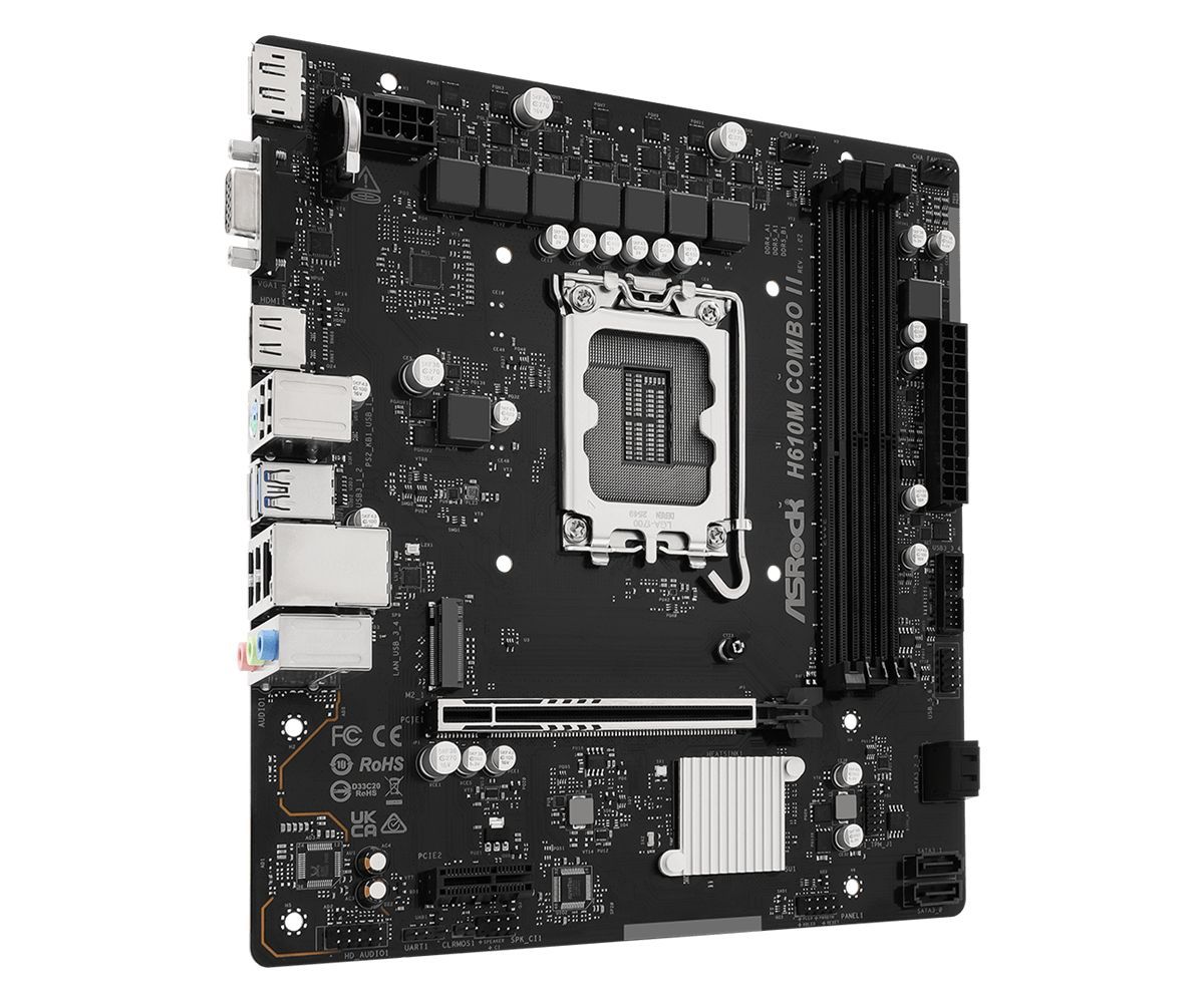 ASRock H610M COMBO II ASRock H610M COMBO II