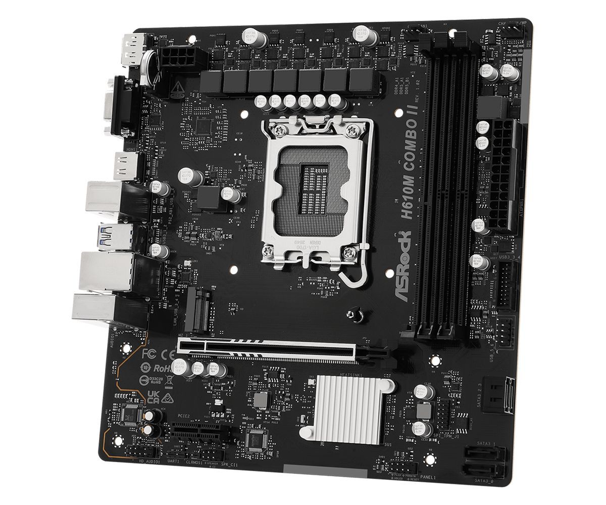 ASRock H610M COMBO II ASRock H610M COMBO II