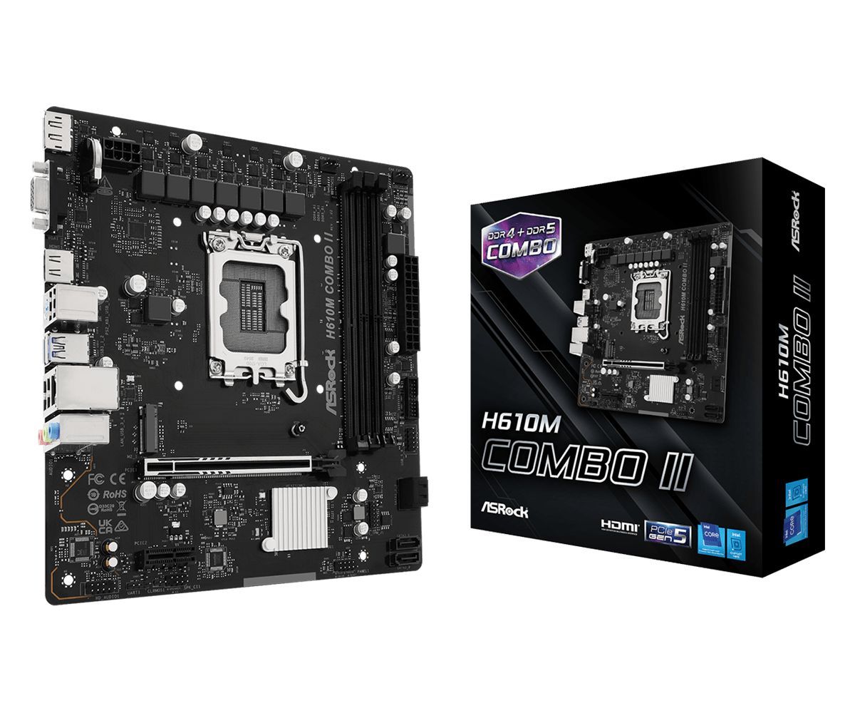 ASRock H610M COMBO II ASRock H610M COMBO II