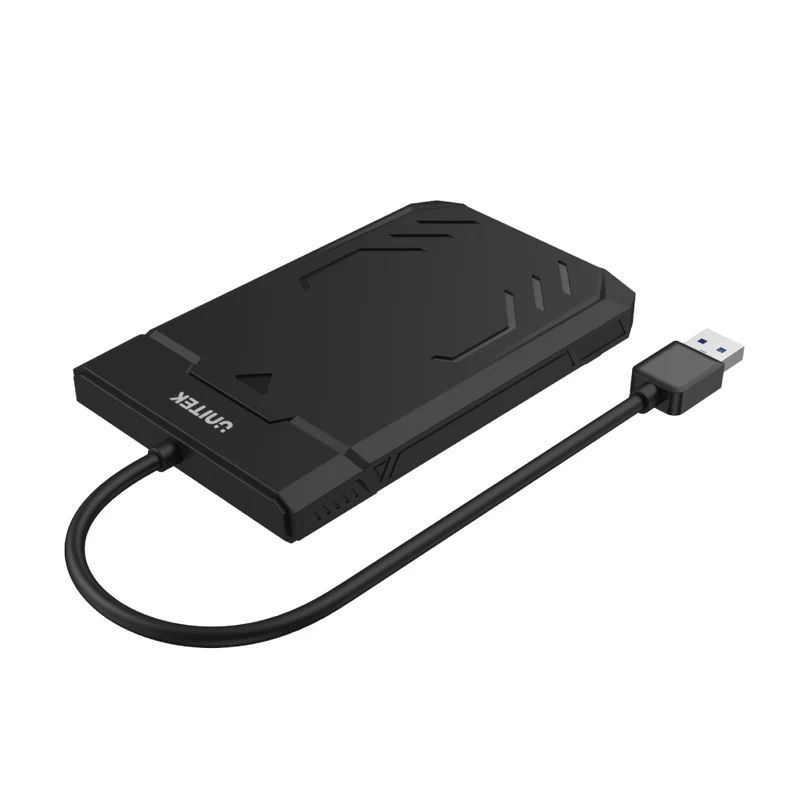 Unitek DiskGuard Raiden 2.5" SATA III 2.5” HDD/SSD Hard Disk Enclosure Black