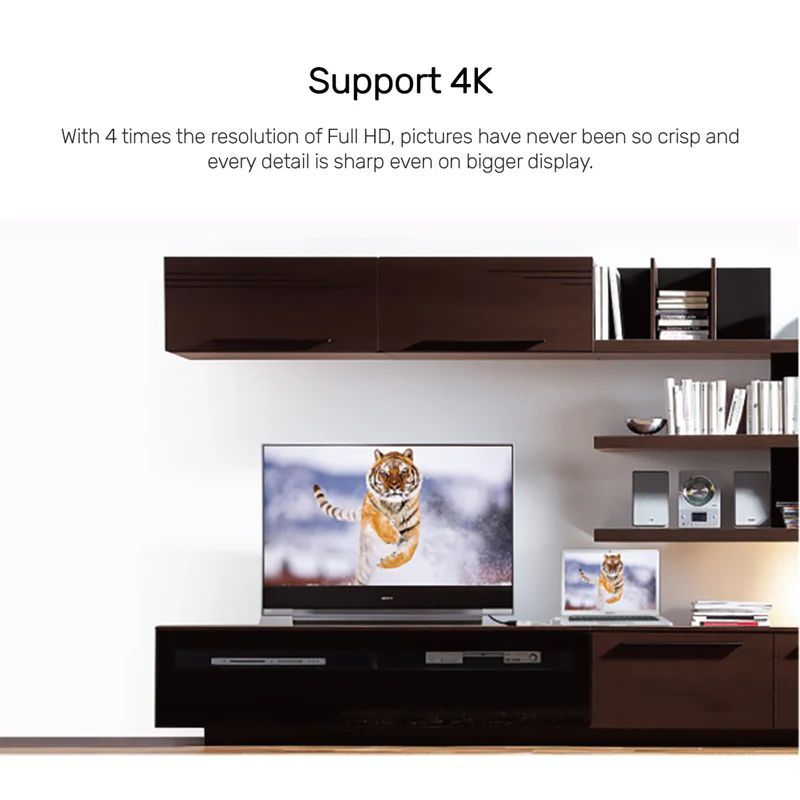 Unitek Mini DisplayPort to HDMI 1.4 Adapter 4K 30Hz White